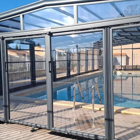 Cocon Au Mas Des Vignes Pour 4p Terrasse Dans De Privee Avec Grande Piscine D'ete Et Piscine Chauffee L'hiver Et Parking Privatif Gratuit Calvisson